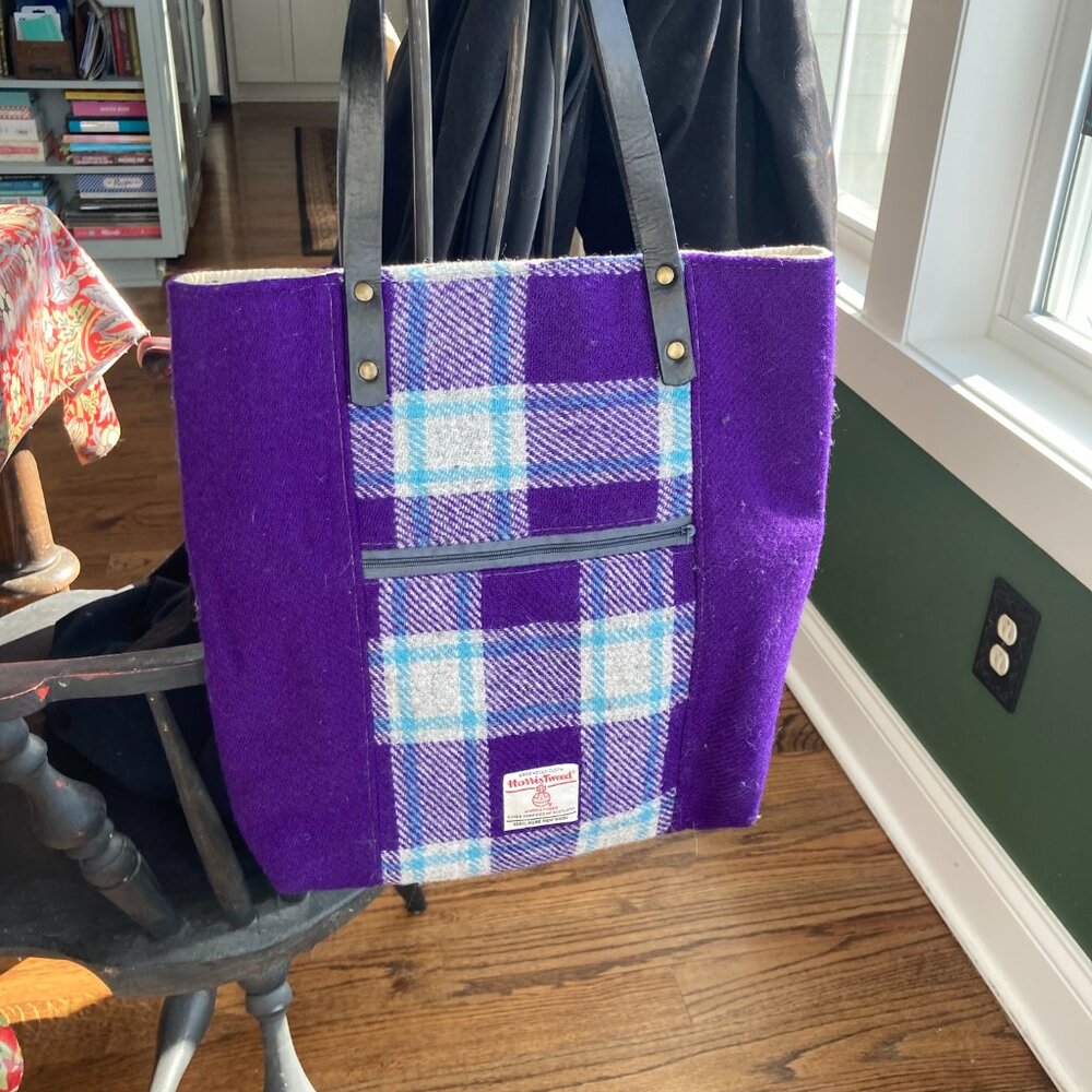 Harris Tweed Bag - Picture 2 of 6
